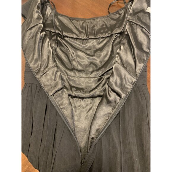 NWT Donna Ricco N.Y. Silk Embellished Boat Neck Empire Waist Formal Dress Size 1 - Picture 8 of 9